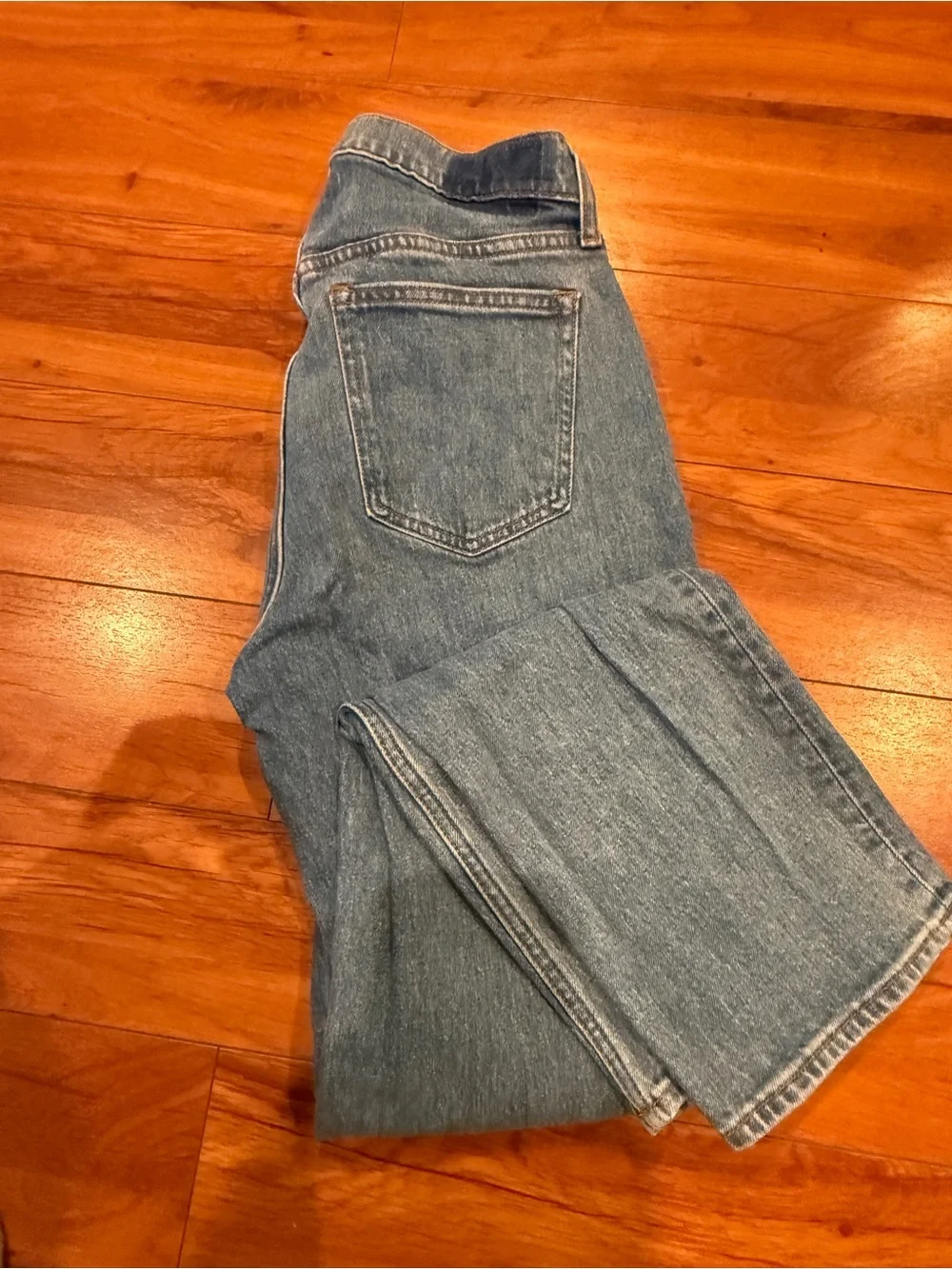 Abercrombie & Fitch The 90’s straight mid rise Curve Love jeans size 27 regular - Picture 5 of 5